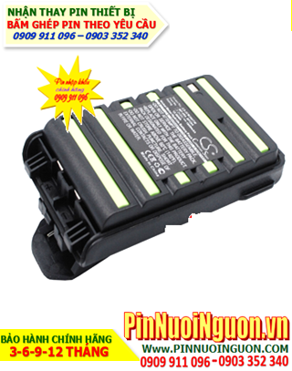 Pin máy bộ đàm iCom 264- 7.2V1400mAh, thay cells pin bộ đàm iCOM 264-7.2vAA1400mAh NiMh 